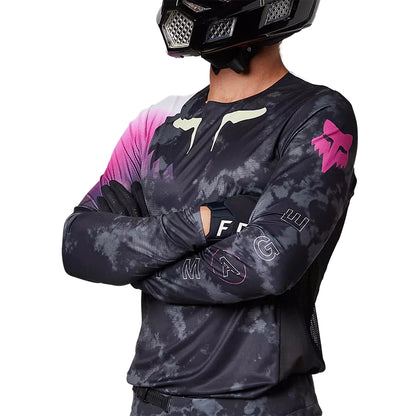 Polera Moto Flexair Detonate Negro Fox polera moto fox motocross