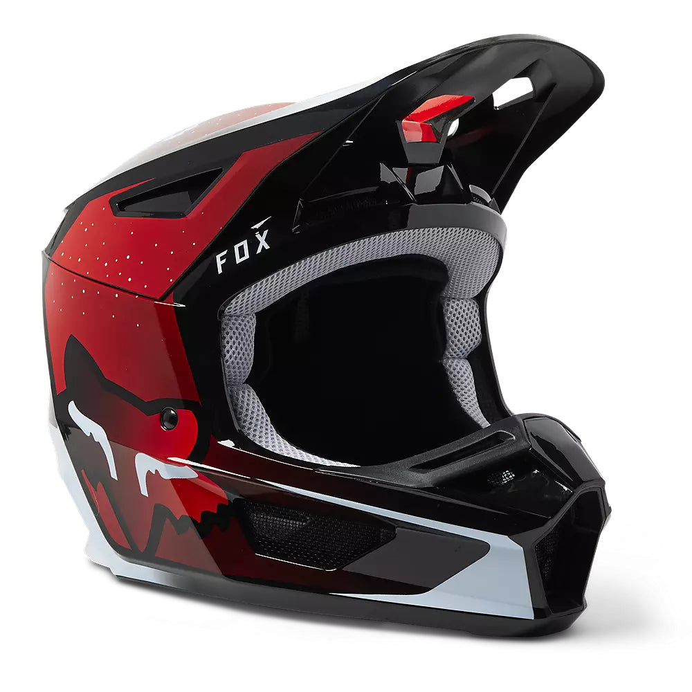 Casco Moto V2 Vizen Rojo Fox | Casco Moto Fox casco fox racing motocross mtb