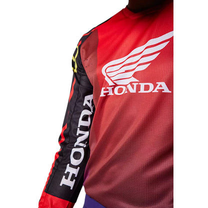 Polera Moto 180 Honda Rojo Fox polera moto fox motocross