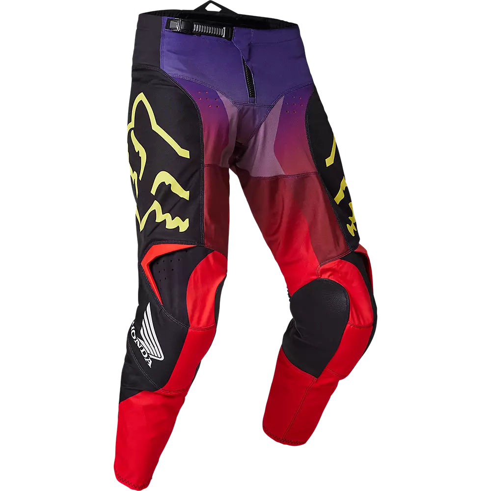 Pantalon Fox Moto Honda para Moto Rojo/Morado