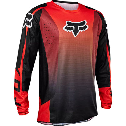 Polera Moto 180 Leed Rojo/Negro Fox polera moto fox motocross