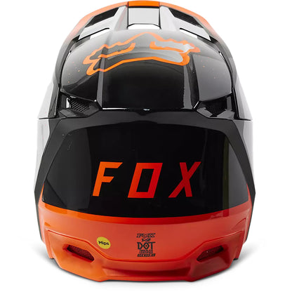 Casco Moto V2 Vizen Naranjo Fox | Casco Moto Fox casco fox racing motocross mtb