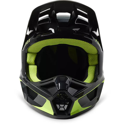 Casco Moto V2 Vizen Amarillo Fox | Casco Moto Fox casco fox racing motocross mtb