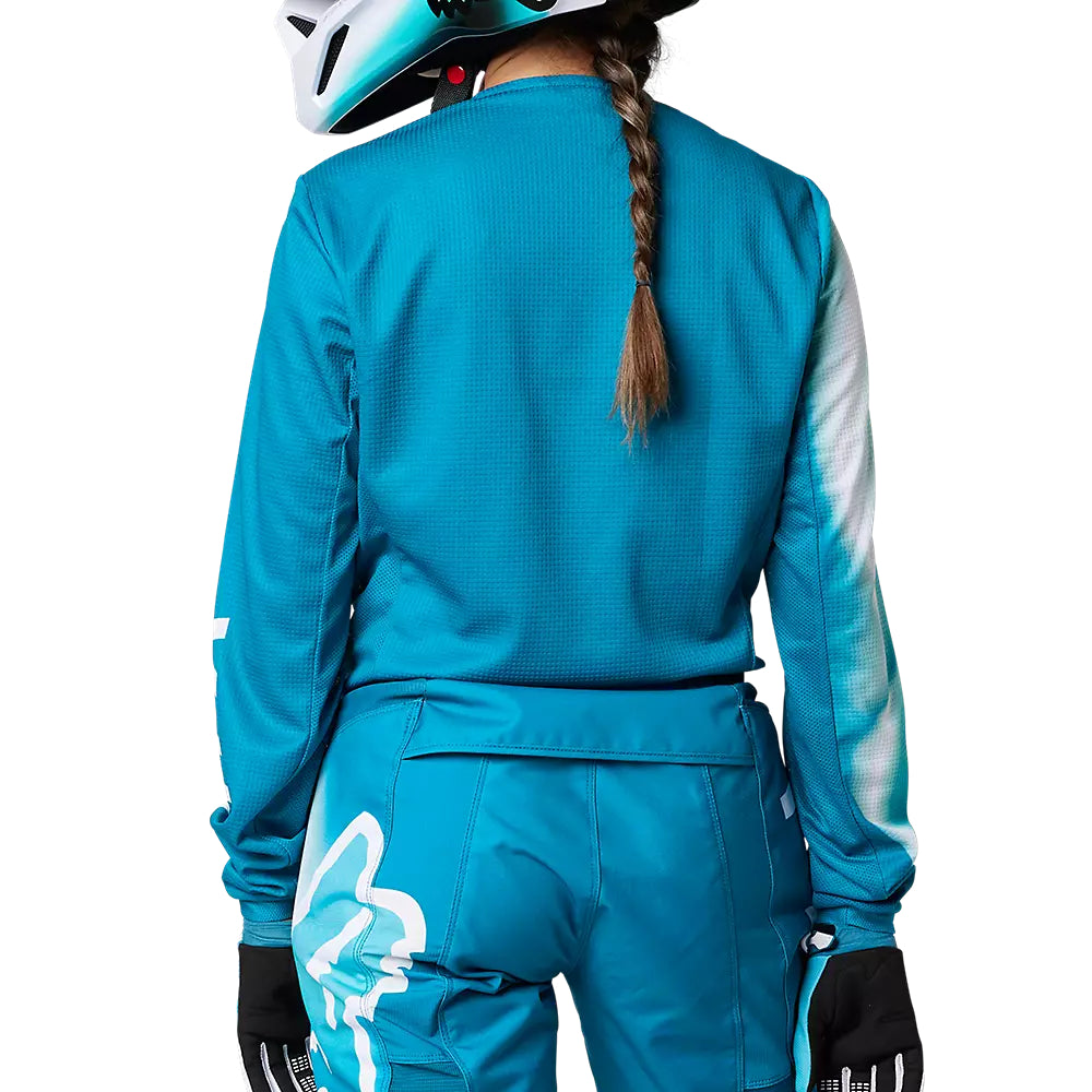 Polera Moto Mujer 180 Toxsyk Celeste Fox