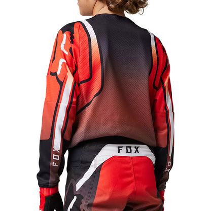 Polera Moto Niño 360 Vizen Rojo Fox polera moto fox motocross