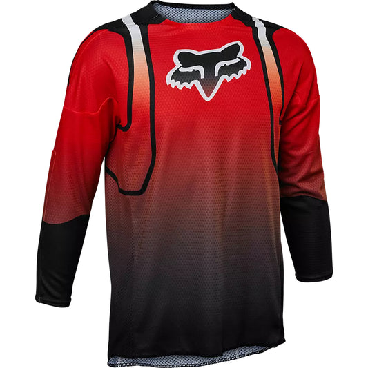 Polera Moto Niño 360 Vizen Rojo Fox polera moto fox motocross