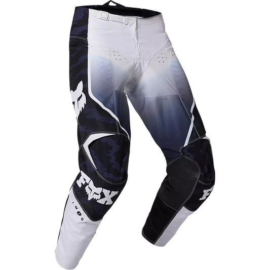 Pantalon Fox Moto 180 Nuklr para Moto Azul/Blanco