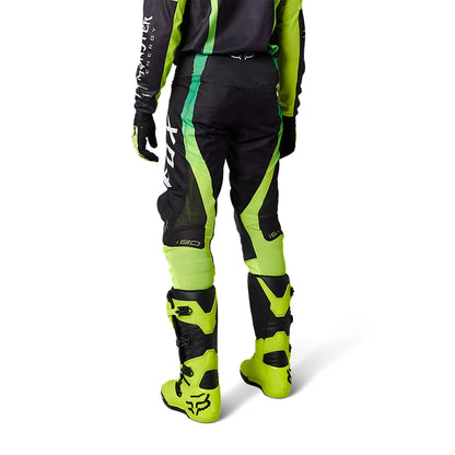 Pantalon Moto 180 Monster Negro/Verde Fox