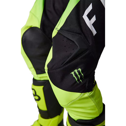 Pantalon Moto 180 Monster Negro/Verde Fox