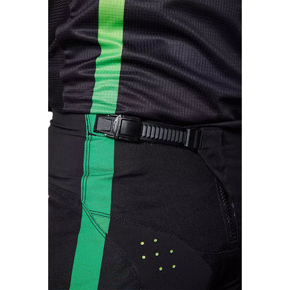 Pantalon Moto 180 Monster Negro/Verde Fox