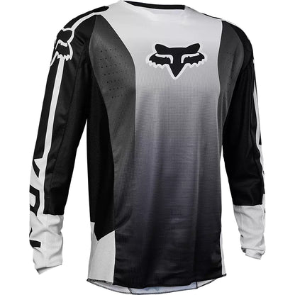 Polera Moto 180 Leed Gris/Blanco Fox polera moto fox motocross