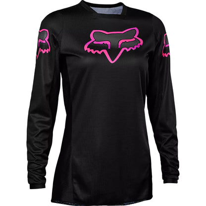 Polera Moto Mujer 180 Blackout Negro Fox