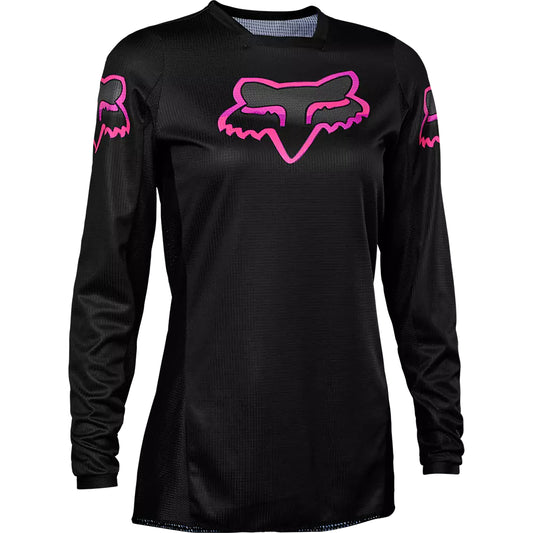 Polera Moto Mujer 180 Blackout Negro Fox