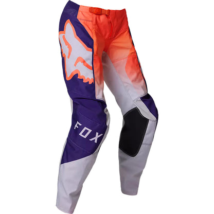 Pantalon Moto Mujer 180 Leed Naranjo/Morado Fox