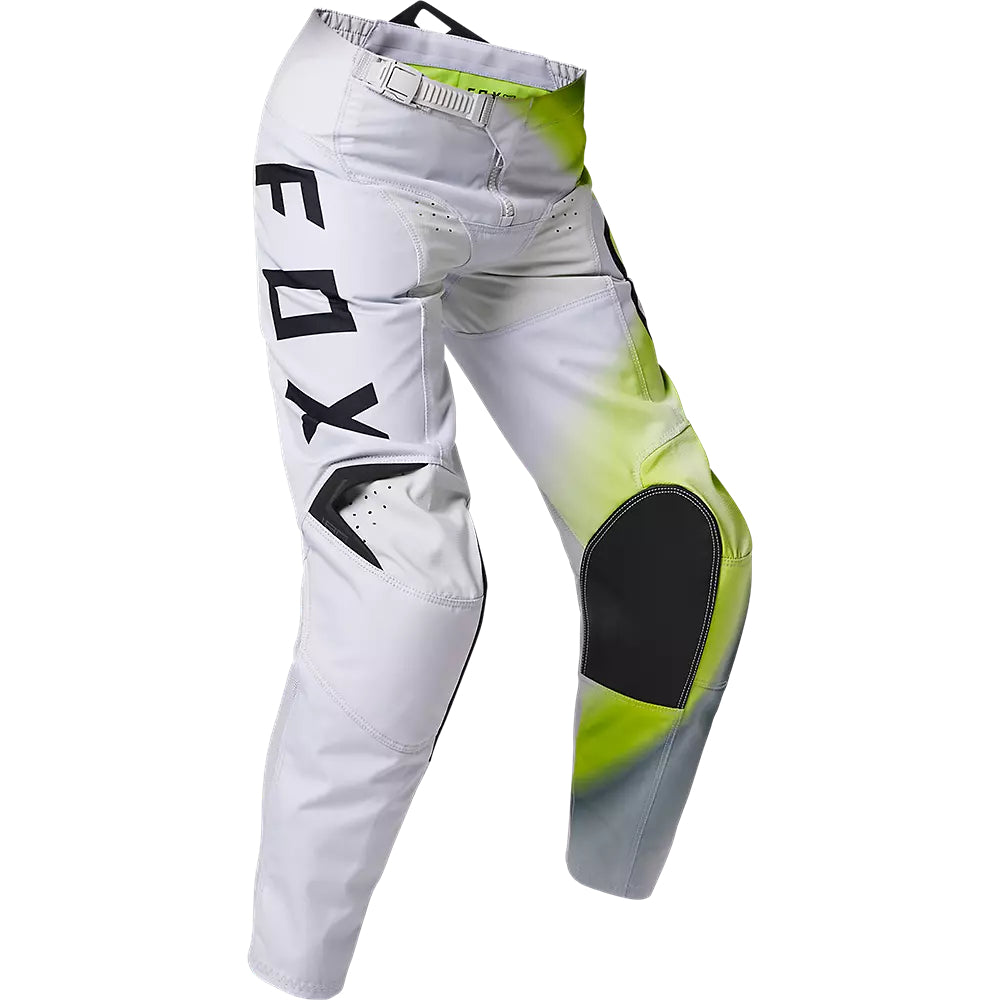 Pantalon Fox Moto Niño 180 Toxsyk para Moto Amarillo/Blanco