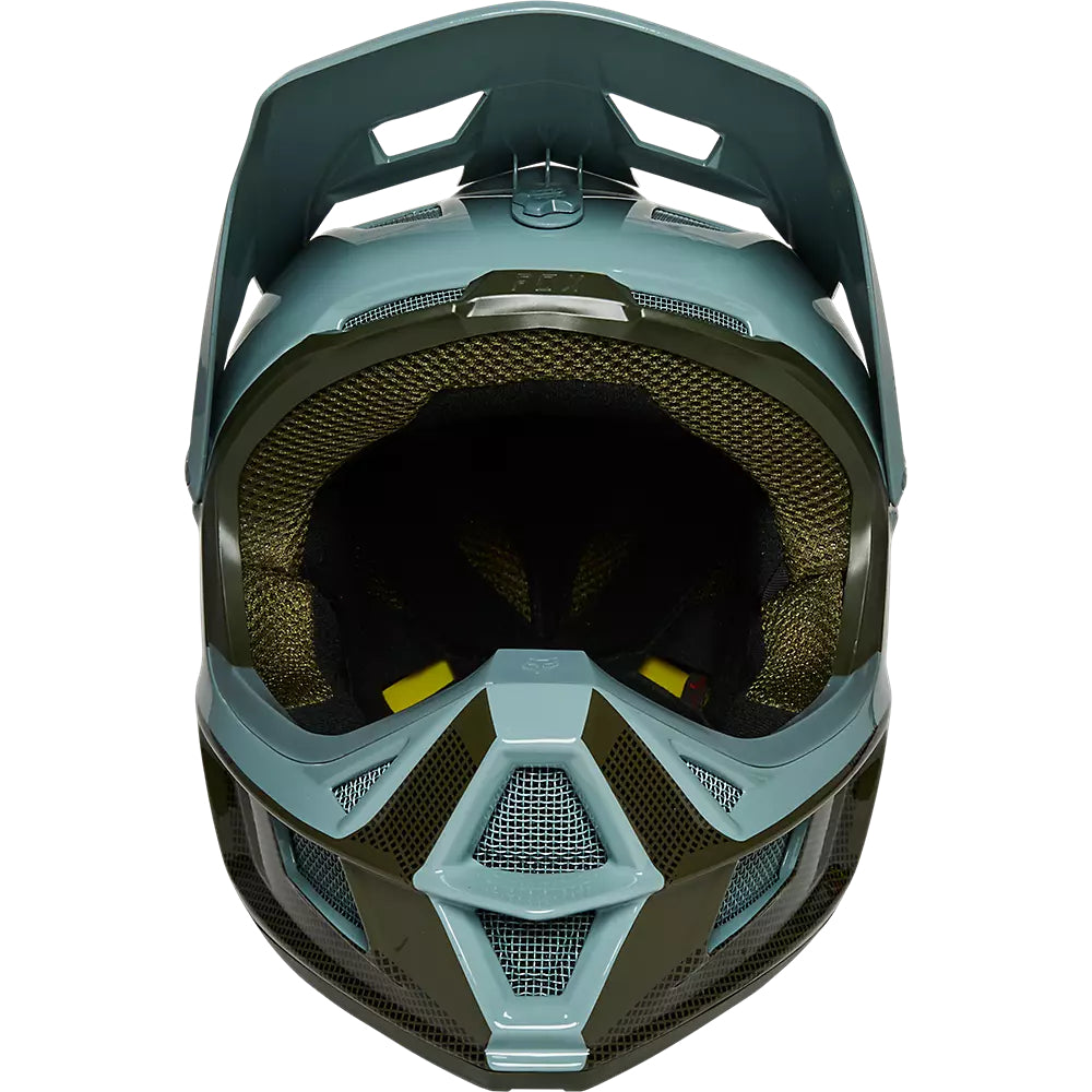 Casco Bicicleta Rampage Comp Verde Fox | Casco MTB Fox casco fox racing motocross mtb