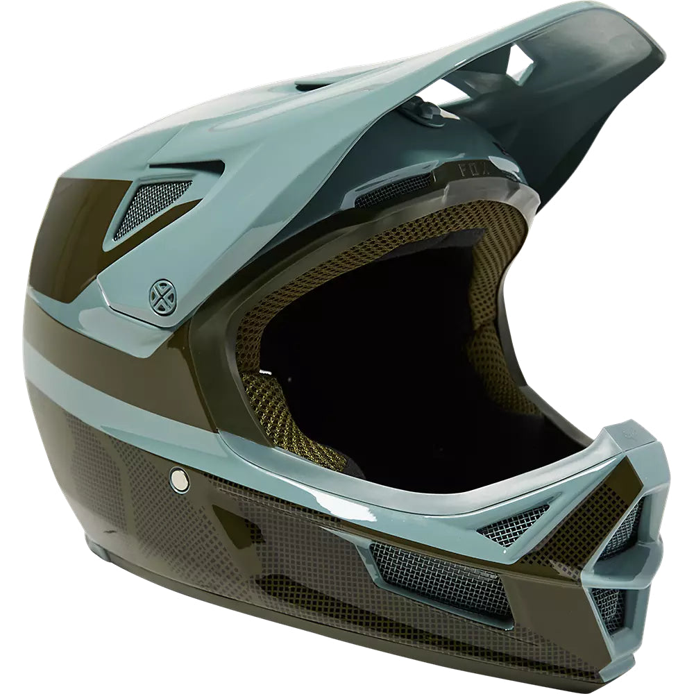 Casco Bicicleta Rampage Comp Verde Fox | Casco MTB Fox casco fox racing motocross mtb