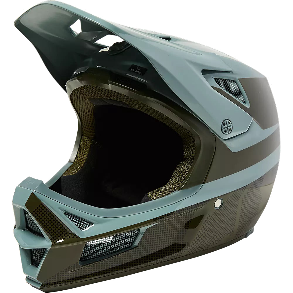 Casco Bicicleta Rampage Comp Verde Fox | Casco MTB Fox casco fox racing motocross mtb