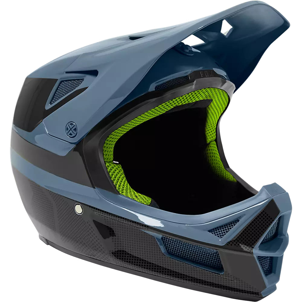 Casco Bicicleta Rampage Comp Azul Fox | Casco MTB Fox casco fox racing motocross mtb