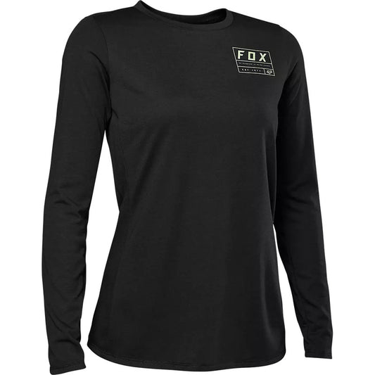 Polera Bicicleta Mujer Manga Larga Ranger Drirelease® Negro Fox