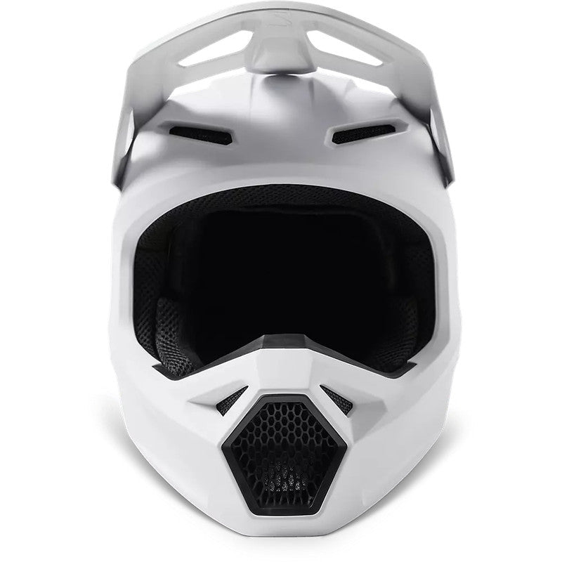 Casco Moto V1 Solid Blanco Fox | Casco Moto Fox casco fox racing motocross mtb