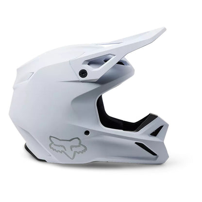 Casco Moto V1 Solid Blanco Fox