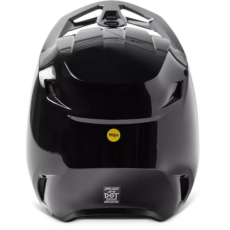 Casco Moto V1 Solid Negro Fox | Casco Moto Fox casco fox racing motocross mtb