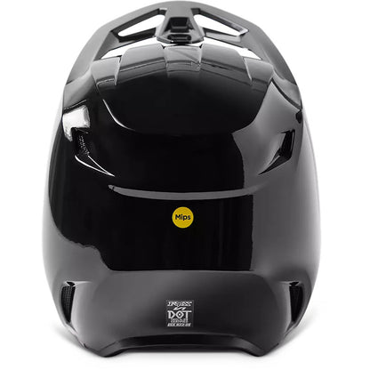 Casco Moto V1 Solid Negro Fox | Casco Moto Fox casco fox racing motocross mtb