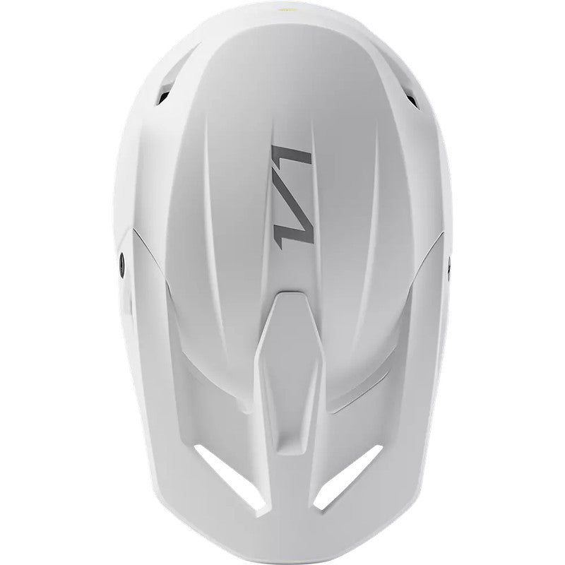Casco Moto V1 Solid Blanco Fox | Casco Moto Fox casco fox racing motocross mtb