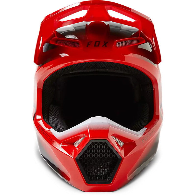 Casco Moto V1 Toxsyk Rojo/Negro Fox | Casco Moto Fox casco fox racing motocross mtb