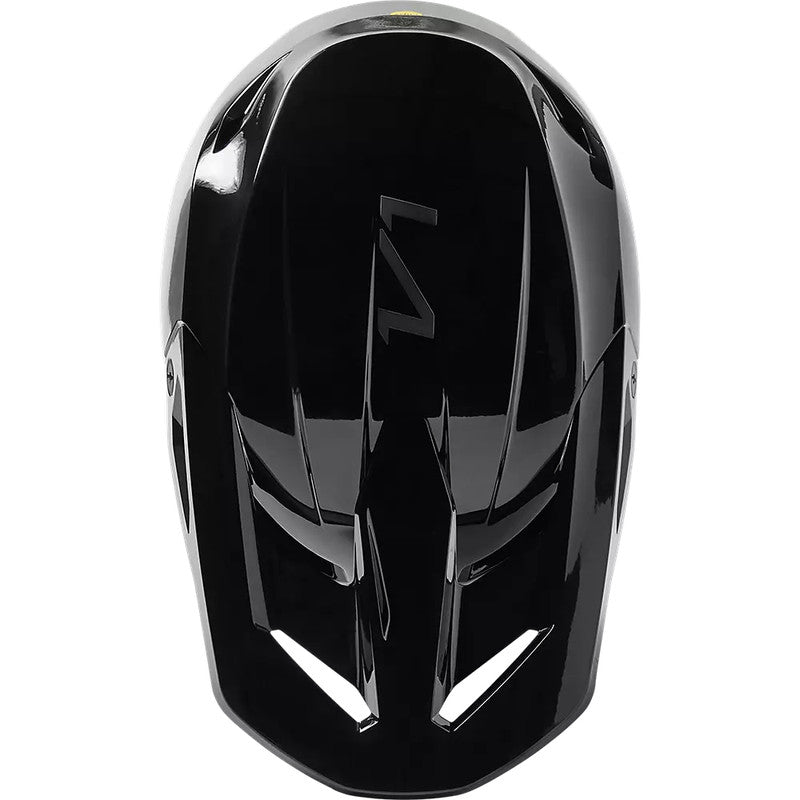 Casco Moto V1 Solid Negro Fox | Casco Moto Fox casco fox racing motocross mtb