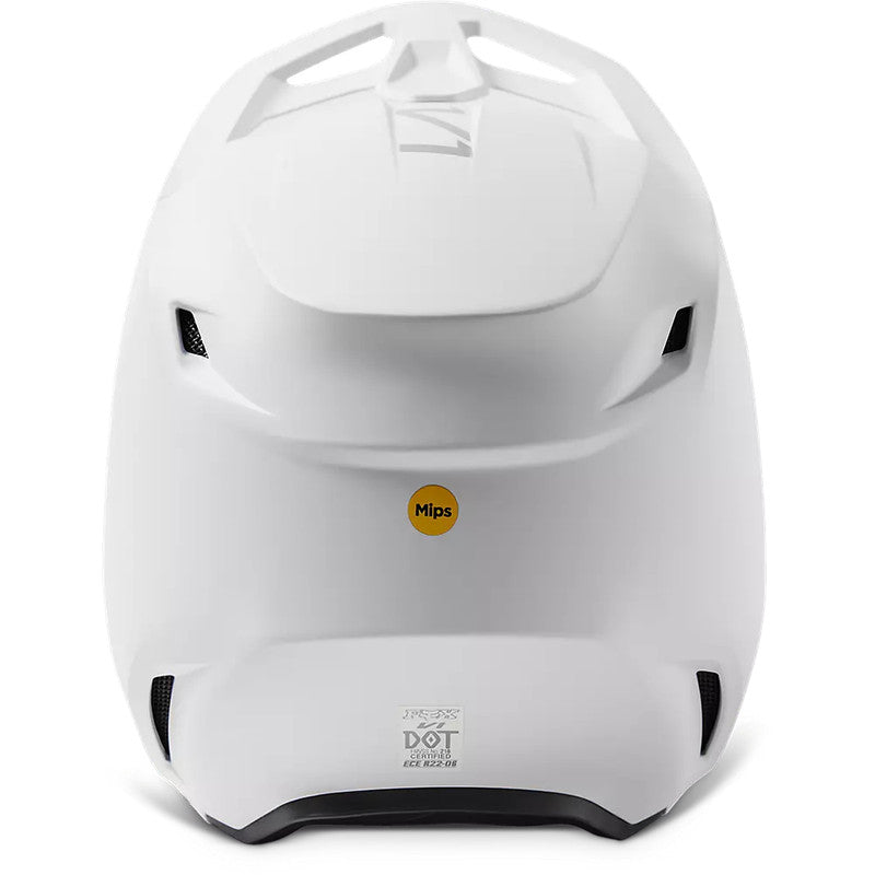 Casco Moto V1 Solid Blanco Fox | Casco Moto Fox casco fox racing motocross mtb