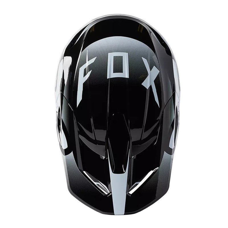 Casco Moto V1 Leed Negro/Blanco Fox | Casco Moto Fox casco fox racing motocross mtb