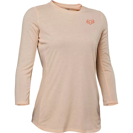 Polera Bicicleta Mujer Ranger Drirelease® 3/4 Rosado Claro Fox