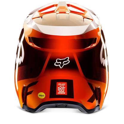 Casco Moto Niño V1 Leed Naranjo Fox | Casco Moto Fox casco fox racing motocross mtb