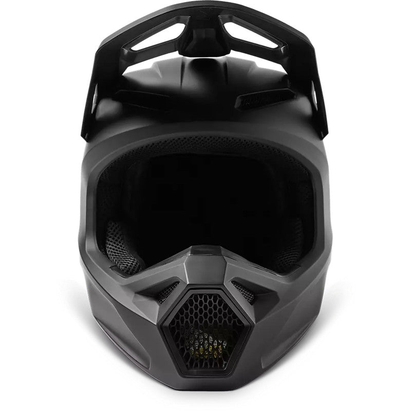 Casco Moto Niño V1 Negro Mate Fox | Casco Moto Fox casco fox racing motocross mtb