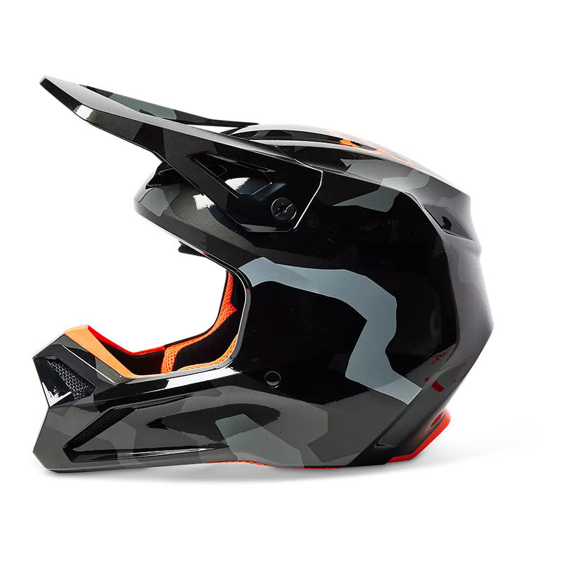 Casco Moto V1 Bnkr Camo Negro Fox | Casco Moto Fox casco fox racing motocross mtb