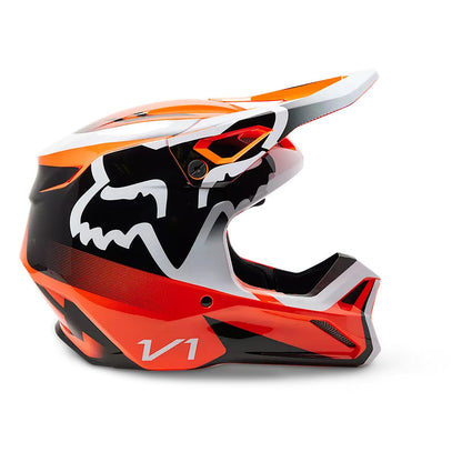 Casco Moto V1 Leed Naranjo Fox | Casco Moto Fox casco fox racing motocross mtb