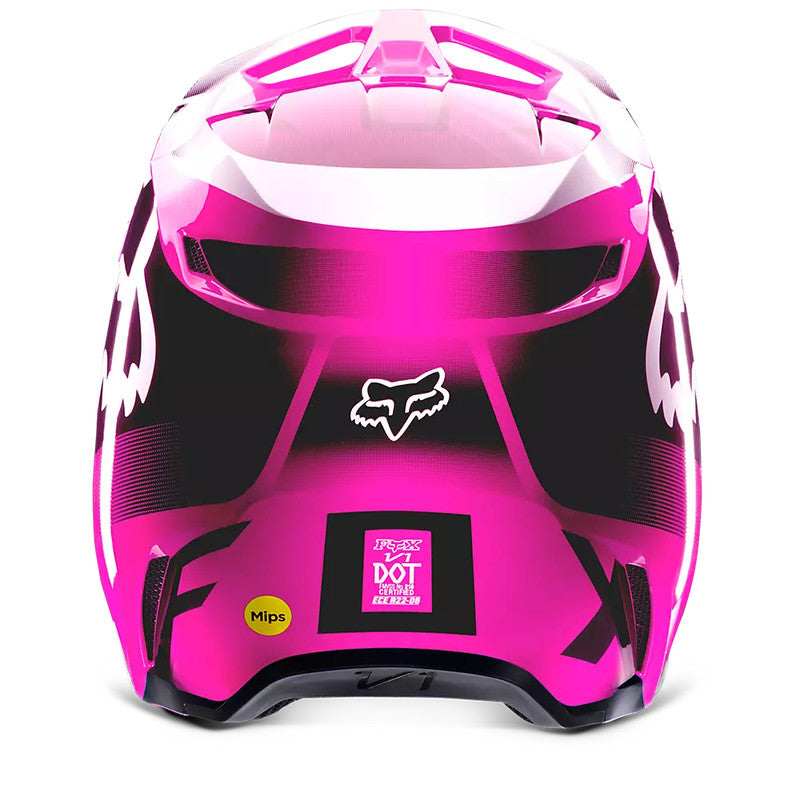Casco Moto V1 Leed Rosado Fox | Casco Moto Fox casco fox racing motocross mtb
