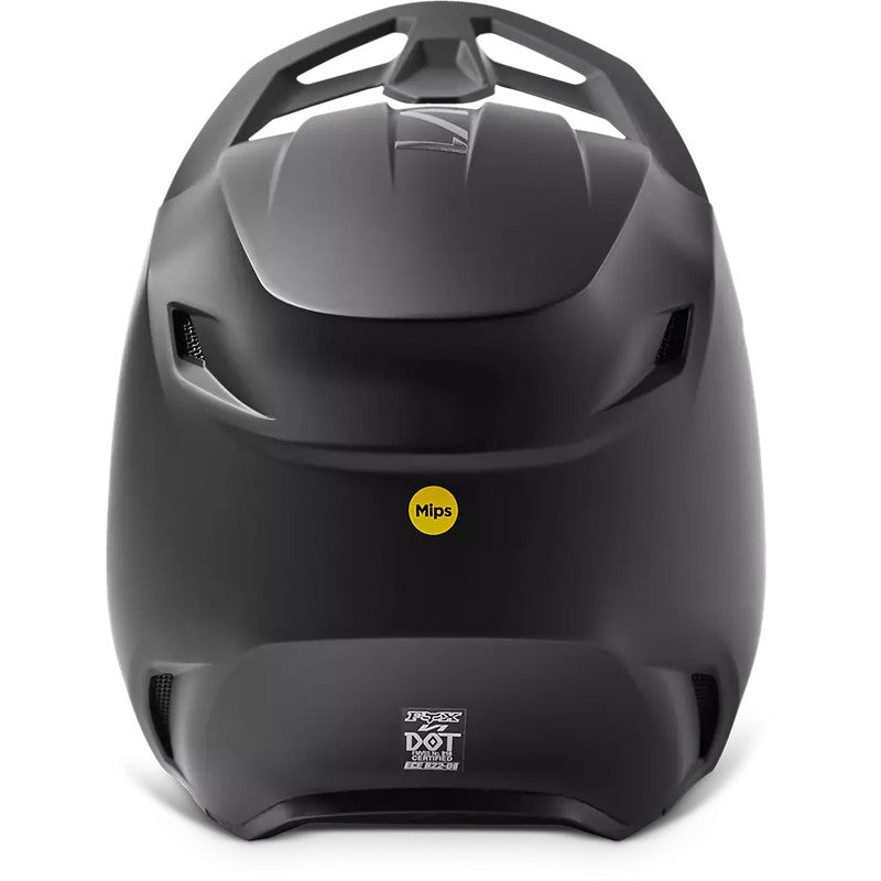 Casco Moto V1 Solid Negro Mate Fox | Casco Moto Fox casco fox racing motocross mtb