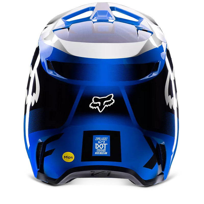Casco Moto V1 Leed Azul Fox | Casco Moto Fox casco fox racing motocross mtb