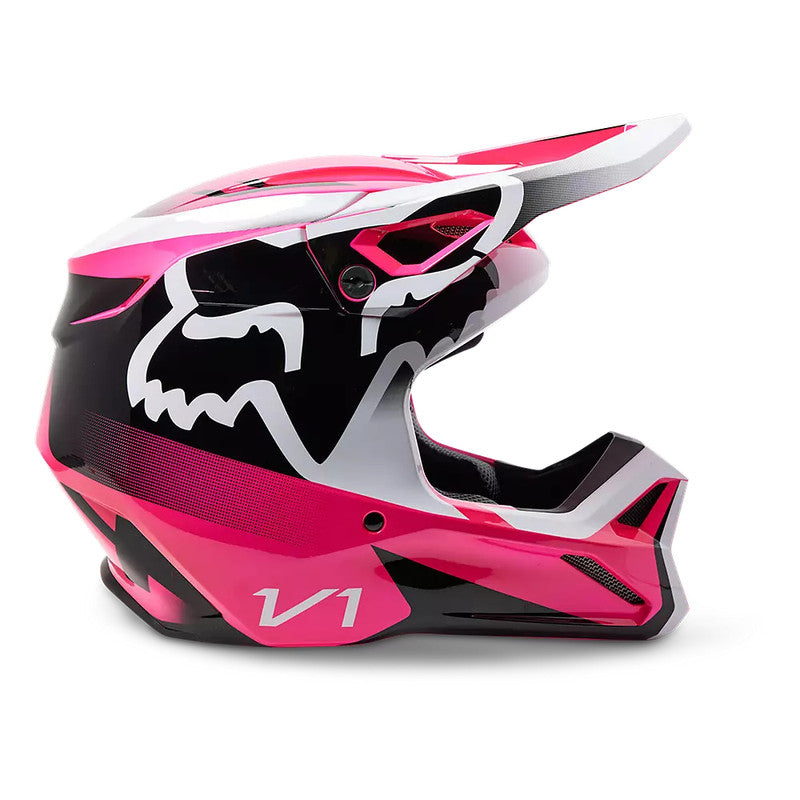 Casco Moto V1 Leed Rosado Fox | Casco Moto Fox casco fox racing motocross mtb