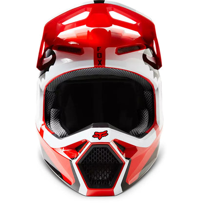 Casco Moto V1 Leed Rojo Fox | Casco Moto Fox casco fox racing motocross mtb