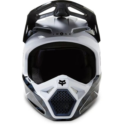 Casco Moto V1 Nuklr Negro/Blanco Fox | Casco Moto Fox casco fox racing motocross mtb