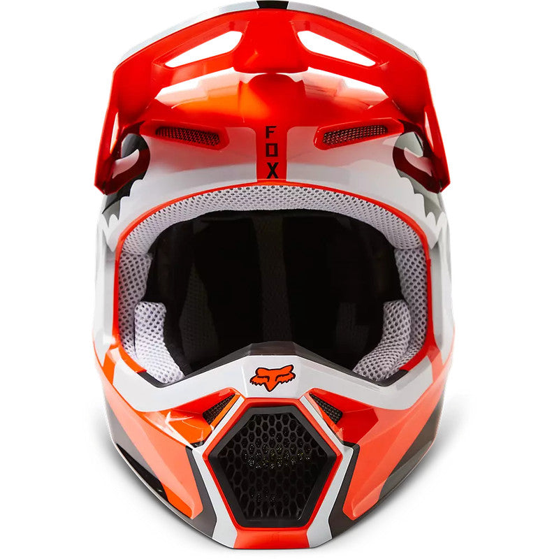 Casco Moto V1 Leed Naranjo Fox | Casco Moto Fox casco fox racing motocross mtb