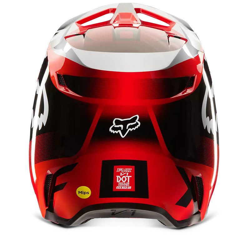 Casco Moto V1 Leed Rojo Fox | Casco Moto Fox casco fox racing motocross mtb