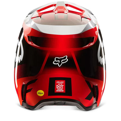 Casco Moto V1 Leed Rojo Fox | Casco Moto Fox casco fox racing motocross mtb