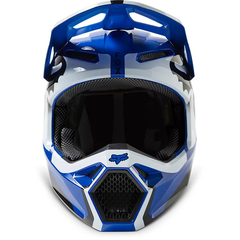 Casco Moto V1 Leed Azul Fox | Casco Moto Fox casco fox racing motocross mtb