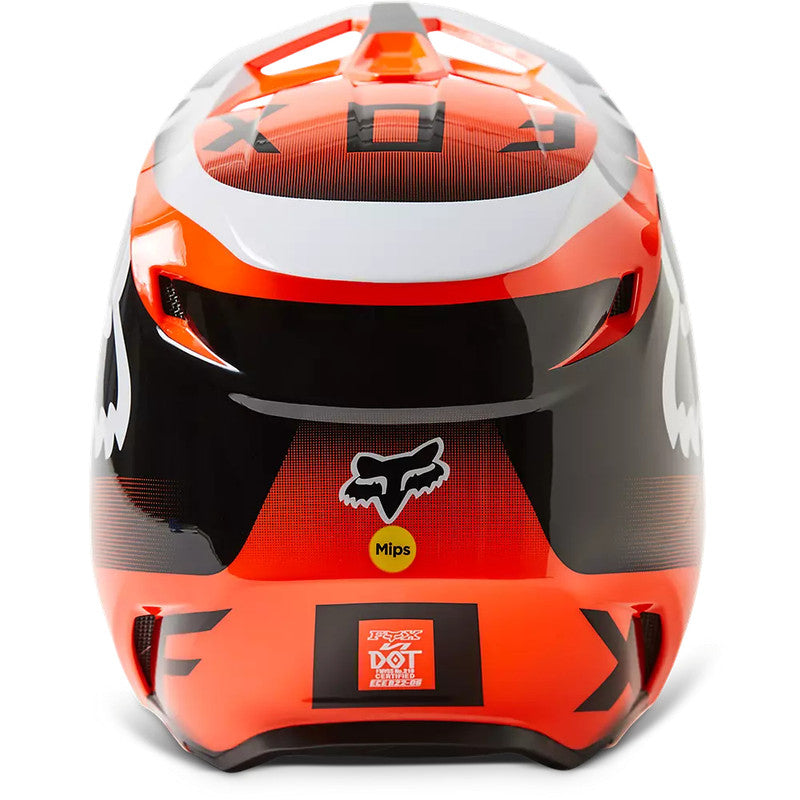 Casco Moto V1 Leed Naranjo Fox | Casco Moto Fox casco fox racing motocross mtb