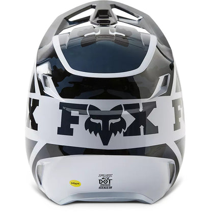 Casco Moto V1 Nuklr Negro/Blanco Fox | Casco Moto Fox casco fox racing motocross mtb